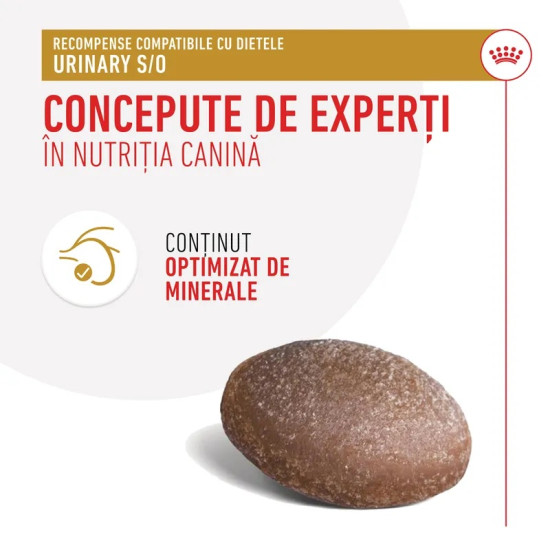 Royal Canin Urinary Snacks – Recompense Funcționale pentru Câini cu Probleme Urinare, 230 g